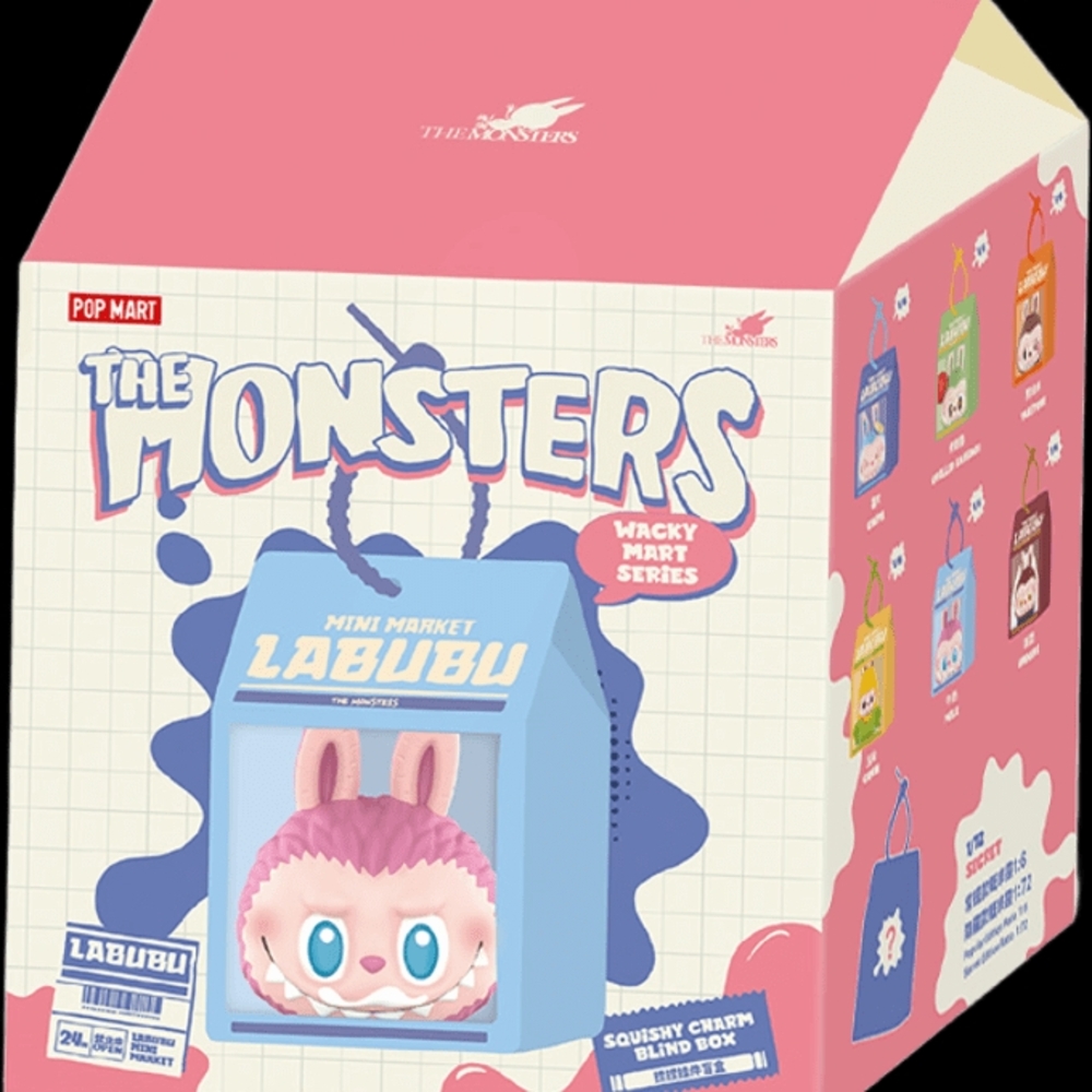 New Pop Mart The Monsters Wacky Mart Series Blind Box Labubu - Authentic